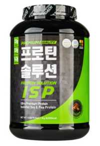 근육 단백질 보충제 : 프로틴솔루션 ISP 초코맛 식물성 단백질보충제 프로틴, 2kg 1개